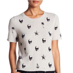 Skull Cashmere Vladica Skull Cashmere Sweater Tee Size Medium